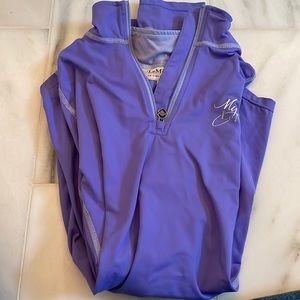 blue belle long sleeve LeMieux base layer